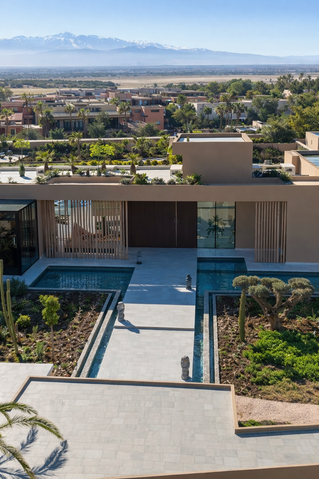 Luxury villa estate at the Marrakech retreat